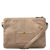 A.Eriksson Henni olkalaukku - nahkalaukku - naisten laukut - beige - IHANA Store