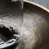 House Doctor kynttilähurrikaani - koti - sisustus - valonluoja - lasinen hurrikaani - metallinen alunen - IHANA Store - lifestylemyymälä - verkkokauppa