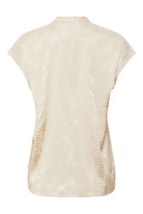 Rue de Femme Bexley paita - beige - naisten vaatteet - hihaton paita - IHANA Store