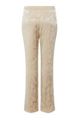 Rue de Femme Esme housut - beige - naisten vaatteet - juhlahousut - täyspitkät housut - IHANA Store