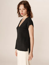 Grace & Mila Pacino toppi - tummansininen kimalle - naisten muoti - yläosat - lifestylemyymälä - IHANA Store