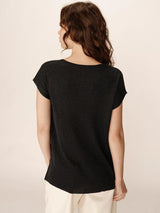 Grace & Mila Pacino toppi - tummansininen kimalle - naisten muoti - yläosat - lifestylemyymälä - IHANA Store