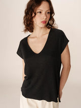 Grace & Mila Pacino toppi - tummansininen kimalle - naisten muoti - yläosat - lifestylemyymälä - IHANA Store