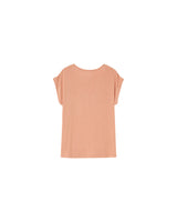Grace & Mila Prosper t-paita - persikka - naisten t-paidat - v-aukko - naisten muoti - verkkokauppa - kivijalkamyymälä - IHANA Store