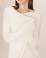 Grace & Mila Santiago neuletakki - luonnonvalkoinen - pitkät neuletakit - naisten muoti - lifestyle - IHANA Store