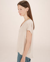 Grace & Mila Season t-paita - beige - naisten lyhythihaiset puserot - naisten muoti - pukeutuminen - lifestyle - IHANA Store