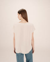 Grace & Mila Season t-paita - beige - naisten lyhythihaiset puserot - naisten muoti - pukeutuminen - lifestyle - IHANA Store