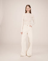 Grace & MIla Shady pusero - luonnonvalkoinen - pitsipaidat - naisten muoti - vaatteet - pukeutuminen - lifestyle - IHANA Store - verkkokauppa