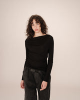 Grace & Mila Sioux pusero - musta - naisten muoti - naisten paidat - pitkähihaiset puserot - lifestylemyymälä - IHANA Store