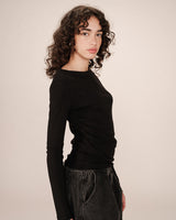 Grace & Mila Sioux pusero - musta - naisten muoti - naisten paidat - pitkähihaiset puserot - lifestylemyymälä - IHANA Store
