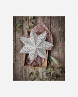 House Doctor latvatähti - valkoinen kuusenkoriste - joulu - joulukoriste - koti - sisustus - lifestyle - IHANA Store