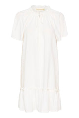 InWear Ellie mekko - valkoinen - tunikamekko - pellavamekko - naisten vaatteet - IHANA Store