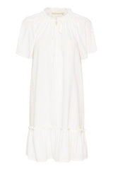 InWear Ellie mekko - valkoinen - tunikamekko - pellavamekko - naisten vaatteet - IHANA Store