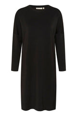 InWear Annie collegemekko - musta - trikoomekot - naisten mekot - muoti -lifestyle - IHANA Store