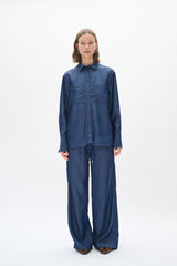 InWear Gazin housut - sininen - naisten housut - muoti - lifestyle - IHANA Store