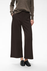 InWear Gincette Cropped housut - ruskea - collegehousut- naisten vaatteet - alaosat - vapaa-ajan vaate - IHANA Store - lifestyle