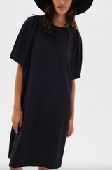 InWear Hiviera mekko - musta - collegemekko - naisten vaatteet - mekot - vapaa-ajan vaate - IHANA Store - lifestyle