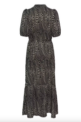 InWear Liberty mekko - musta valko kuvioitu - mekot - naisten muoti - pukeutuminen - lifestyle - IHANA Store - kotimainen verkkokauppa