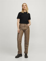 JJXX Anna t-paita - musta - o-aukko - naisten vaatteet - muoti - IHANA Store - lifestyle - verkkokauppa - vaateliike