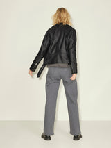 JJXX Calvin nahkatakki - musta - Nahkatakit - Naisten vaatteet - muoti - IHANA Store - lifestylemyymälä