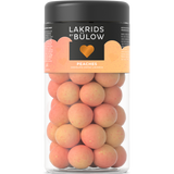 Lakrids by Bülow Peaches suklaakuorrutettu lakritsi 295g - gluteeniton lakritsi - makea elintarvike - herkut - koti - IHANA Store - lifestylemyymälä - kotimainen verkkokauppa