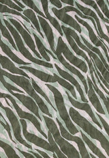 Lasessor Alma silkkituubihuivi - vihreä-kuvioitu - Silkkihuivi - Asusteet - IHANA Store - lifestylemyymälä - verkkokauppa