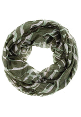 Lasessor Alma silkkituubihuivi - vihreä-kuvioitu - Silkkihuivi - Asusteet - IHANA Store - lifestylemyymälä - verkkokauppa