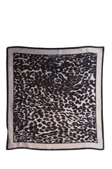 Lasessor Kylie silkkihuivi - harmaa -kuvioitu - neliöhuivi - asusteet - naisten muoti - pukeutuminen - IHANA Store