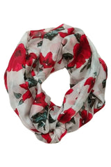 Lasessor Leila silkkituubihuivi - punainen - naisten asusteet - huivit - IHANA Store