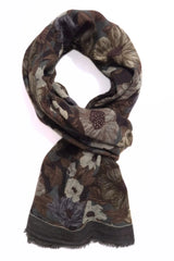 Lasessor Lennie villahuivi - oliivi - naisten asusteet ja vaatteet - IHANA Store - lifestylemyymälä