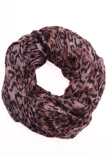 Lasessor Loreen silkkituubihuivi - ruskea - naisten asusteet - muoti - silkkihuivi - lifestyle - IHANA Store