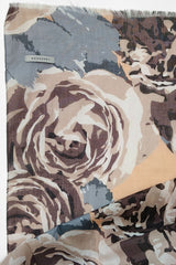 Lasessor Maire huivi - harmaa kuvioitu - naisten asusteet - huivit - kukkakuosinen huivi - IHANA Store - lifestyle