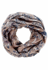 Lasessor Miola silkkituubihuivi - beige - naisten asusteet - muoti - silkkihuivi - lifestyle - IHANA Store