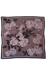 Lasessor Rosie silkkihuivi - taupe kuvioitu - silkkihuivit - asusteet - naisten huivit - lifestyle - IHANA Store