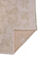 Lasessor Veda huivi - roosa - beige kuvioitu - paisley - neliöhuivi - asusteet - muoti - pukeutuminen - lifestyle - IHANA Store - kotimainen verkkokauppa