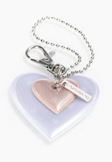 Lasessor heijastin - roosa - koruheijastin - sydän - laukkukoru - asusteet - lifestyle - IHANA Store