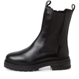 Marco Tozzi nahkanilkkurit - musta - naisten kengät - talvikengät - IHANA Store