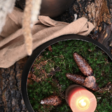 Miljögården Arty tarjoiluastia - koti - sisustus - pyöreä - jalallinen tarjotin - lifestyle - sisustus - IHANA Store