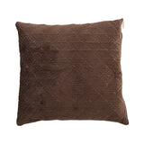 Miljögården Mason tyynynpäällinen - ruskea - ommelkuvioitu - koti - sisustus - IHANA Store