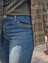 Mos Mosh Sumner Line farkut - sininen - alaosat - naisten pukeutuminen - housut - IHANA Store - lifestylemyymälä