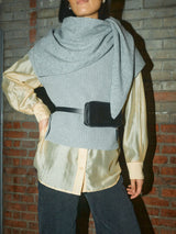 Mos Mosh Elin vyölaukku - musta -nahkalaukku - vyötörälaukku - naisten laukut - lifestylemyymälä - IHANA Store