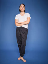 Mos Mosh Harper housut - musta - naisten vaatteet - muoti - lifestyle -IHANA Store