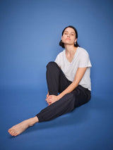 Mos Mosh Harper housut - musta - naisten vaatteet - muoti - lifestyle -IHANA Store