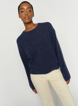 Mos Mosh Mape neule - sininen - naisten neuleet - ylellinen neule - muoti - lifestyle - IHANA Store - kotimainen verkkokauppa