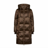 Mos Mosh Nova Metallic untuvatakki - ruskea - takit - muoti - naisten pukeutuminen - lifestyle - IHANA Store