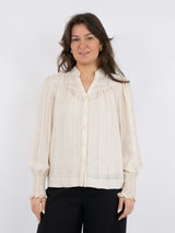 Neo Noir Camisa pusero - luonnonvalkoinen - paidat ja puserot - muoti - pukeutuminen - naisten vaatteet - IHANA Store - lifestyle - verkkokauppa