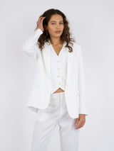 Neo Noir Jarmon bleiseri - valkoinen - takit ja jakut - Naisten vaatteet - muoti - lifestylemyymälä - IHANA Store - verkkokauppa