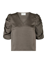 Neo Noir Elba pusero - juhlapusero - satiinipusero - naisten muoti - pukeutuminen - lifestylemyymälä - kotimainen verkkokauppa - IHANA Store