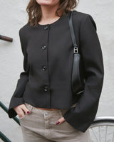 Neo Noir Flynn jakku - musta - naisten takit - naisten muoti - pukeutuminen - lifestyle - IHANA Store - verkkokauppa