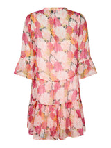 Neo Noir Gunvor mekko - pinkki-kuvioitu - mekot - naisten muoti - tunikamekot - pukeutuminen - lifestyle - IHANA Store